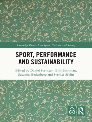 cover image of Sport, Performance and Sustainability